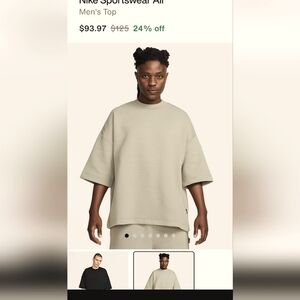 Nike Sportswear "AIR" TOP Mens Short Sleeve Shirt.